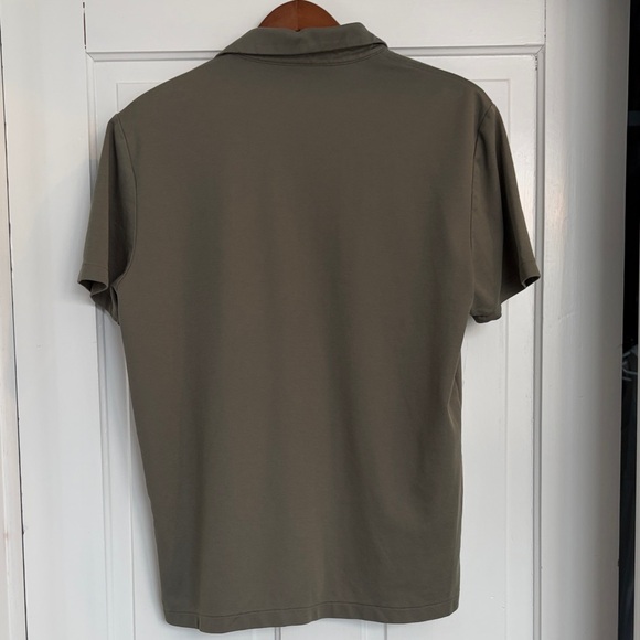 Calvin Klein Men's Casual Olive Green Button front Shirt Size Medium - Picture 6 of 6